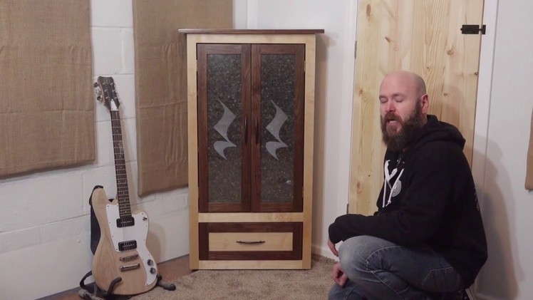 Laser Tutorial: Corner Cabinet w.Etched Glass Doors | Make Something