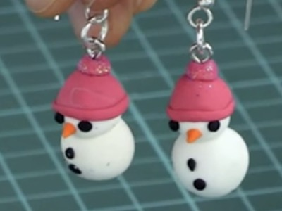 Make Awesome Winter Snowman Earrings at Home! DIY Craft Ideas All Year Video | 