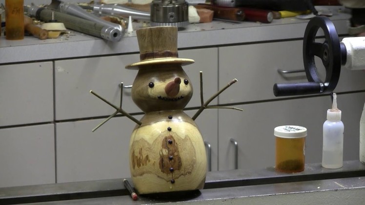 Making a Snowman on the Lathe -  Part 1