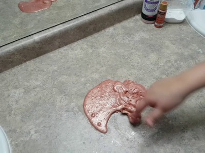 Making Rose Gold Slime!
