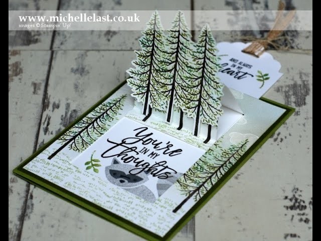 Pop Up Card made using Stampin Up Products