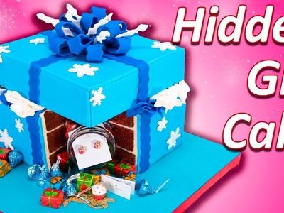 PRESENT CAKE: Hidden Gift in a Cake!