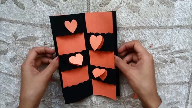 Secret Message Card Tutorial | Valentines Day Cards | Valentine cards | Valentine's day card ideas