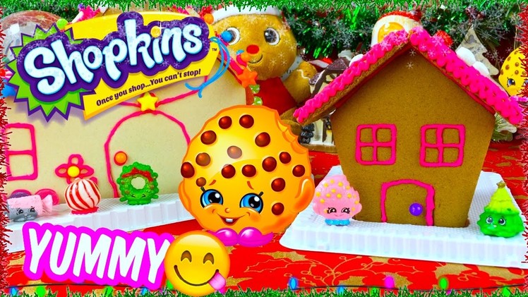 Shopkins Sweets Shop Candy Gingerbread House
