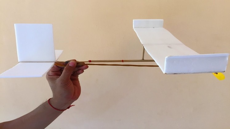 Simple & Fun Life Hacks - How to Make a Rubber Band Plane (Easy)