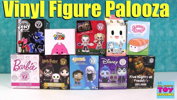 Vinyl Figure Palooza Disney My Little Pony Barbie Moofia Toy Opening | PSToyReviews