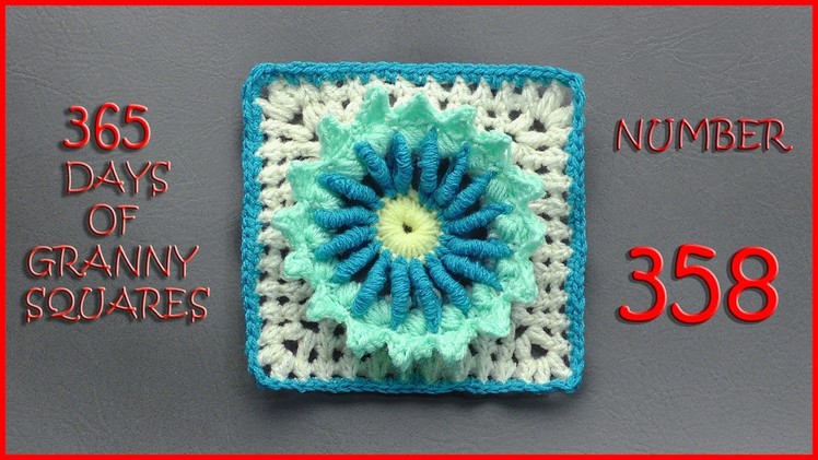365 Days of Granny Squares Number 358