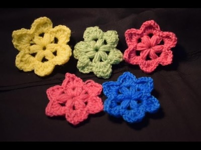 Crochet simple flower