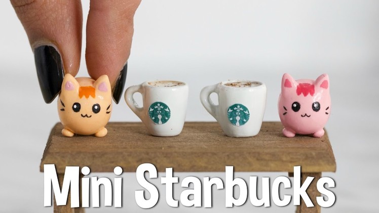 DIY MINI STARBUCKS - World's Smallest Starbucks!