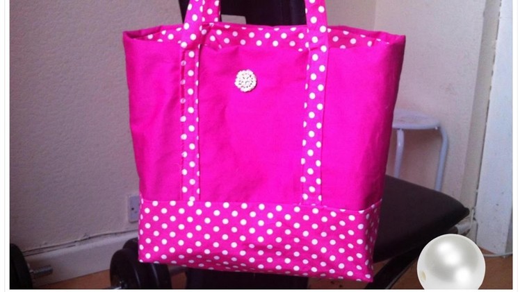 DIY Tote bag ,step by step instructions for beginners