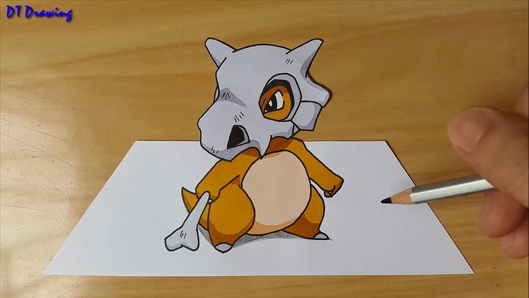 Drawing Pokemon - Cubone