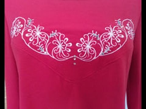 Embroidery Expert Eileen Roche Shows Easy Dress Embroidery on It's Sew Easy (603-3)