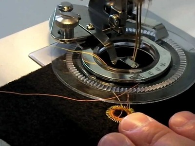 Flower foot. Tutorial video made by AISIN EUROPE S.A.