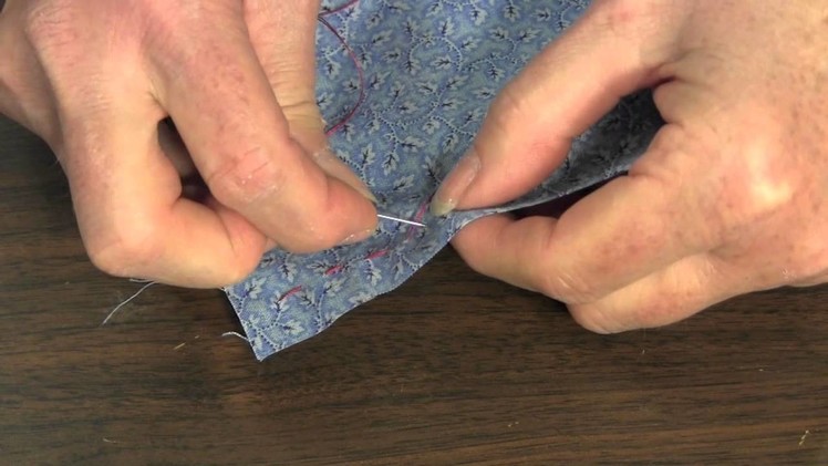 Hand Sewing - Running Stitch