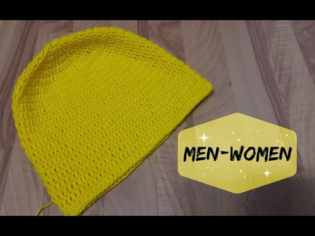How to crochet a hat for men & women? | !Crochet!