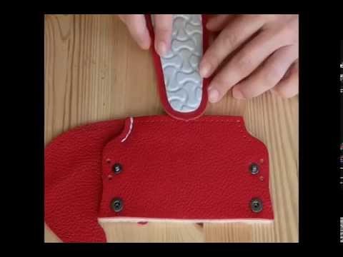How to make baby shoes : RIE model 02 sole | First Baby Shoes