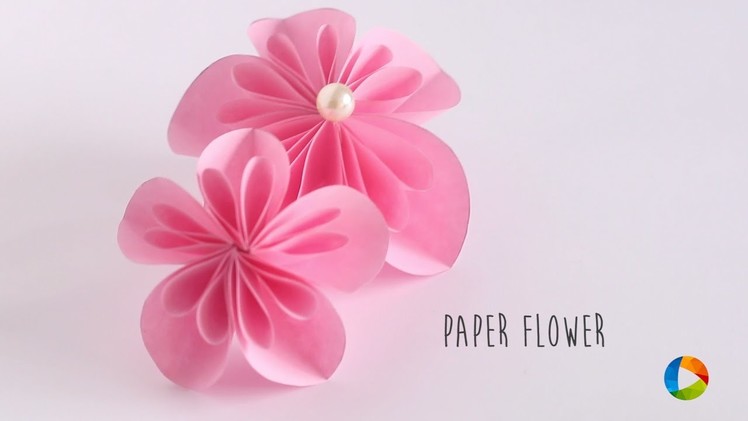 How to make: Paper Flower (Kusudama Flower)