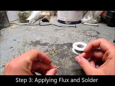 How to Solder Brass