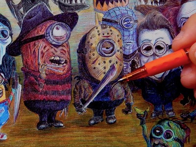 If Minions were Horror Movie Villains