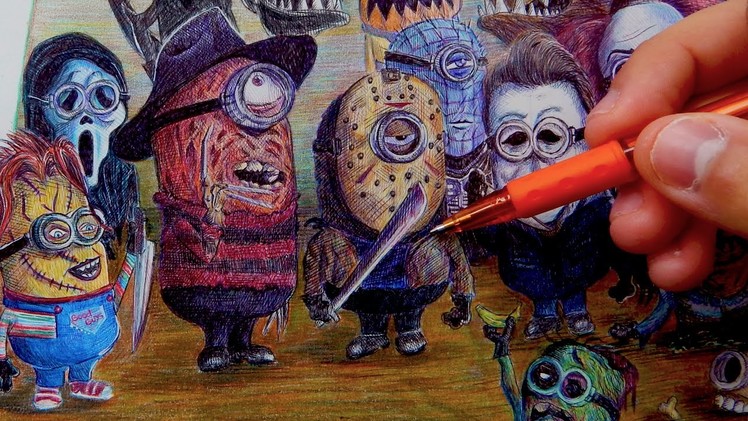 If Minions were Horror Movie Villains