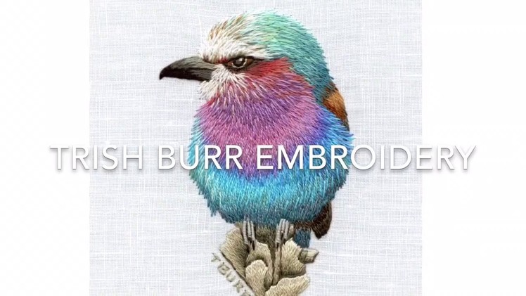 Irregular Long & short stitch part four by Trish Burr