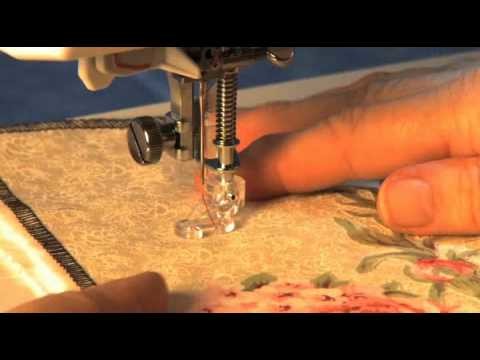 Janome Open Toe Quilt Set High Shank Video Using The Free Motion Foot