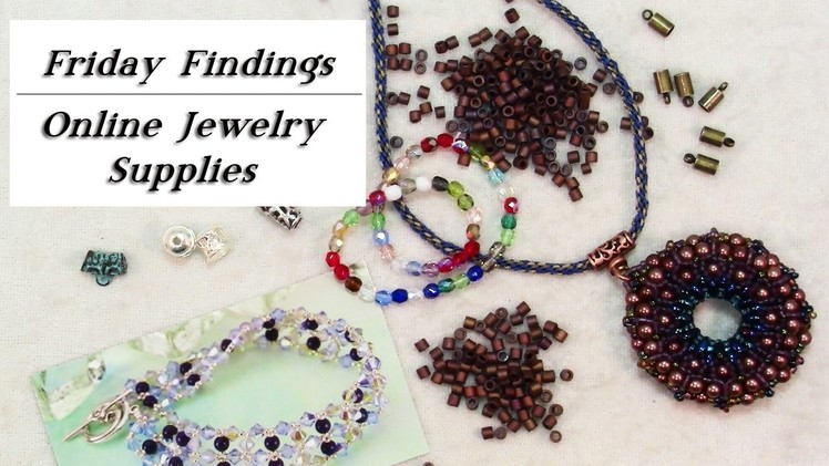 Jewelry Supplies Unpackaging and Project Ideas-Friday Findings