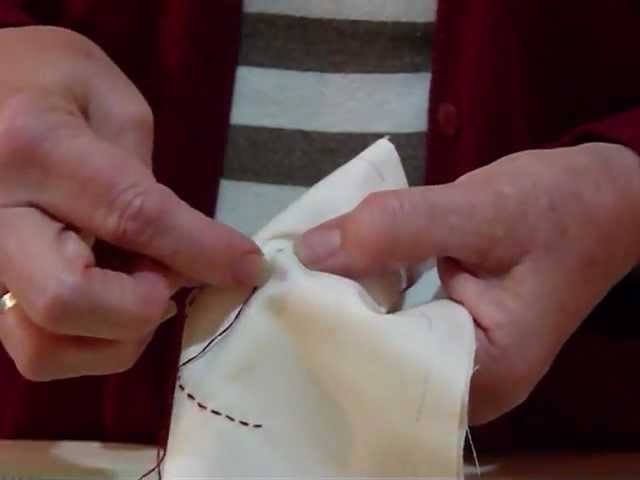 Let's get started on RedWork Stitchery - Running Stitch - Quilting Tips & Techniques 020