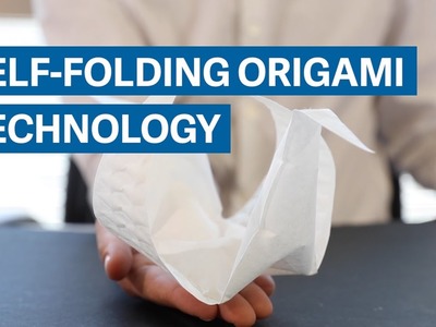 MIT's self-folding origami technology
