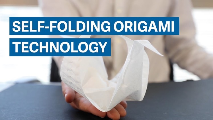 MIT's self-folding origami technology