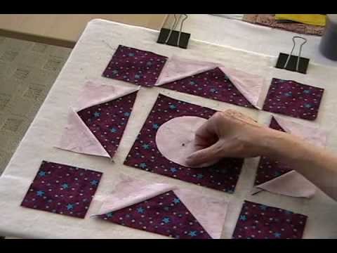 Moon and Star Quilt Block