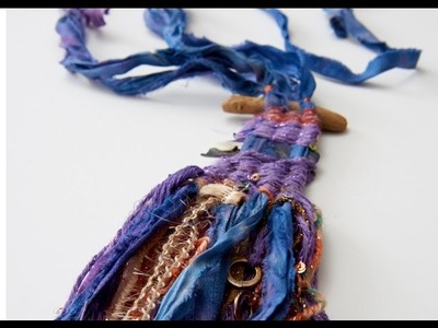 Off the Wall Woven Necklace Pendant with Julianna Avelar