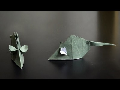 Origami: Mouse - Instructions in English (BR)