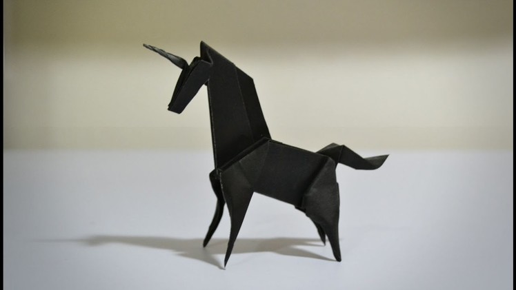 Origami: Unicorn (Jo Nakashima) - Instructions in English (BR)