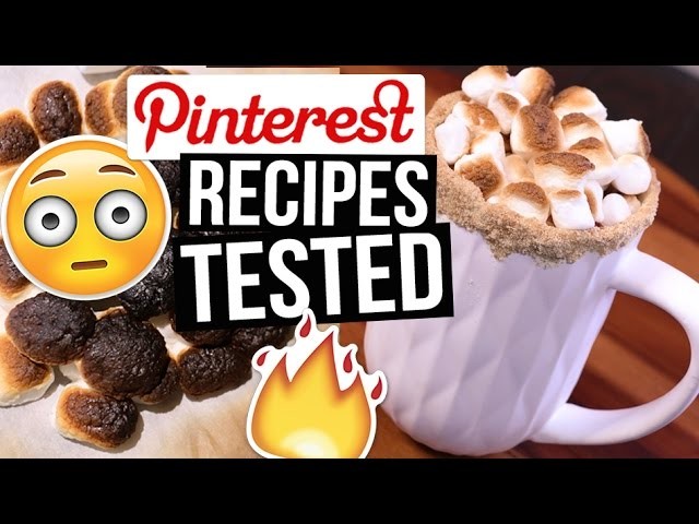 Pinterest Hacks TESTED: Hot Chocolate Recipes || What Worked & What DIDN'T