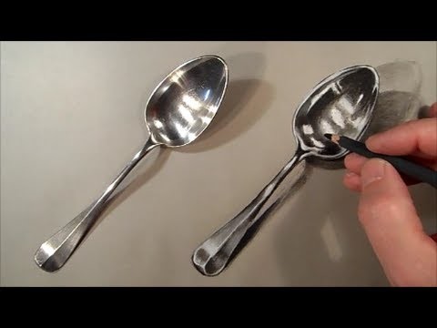 Realism Challenge #1 How I Draw Spoon