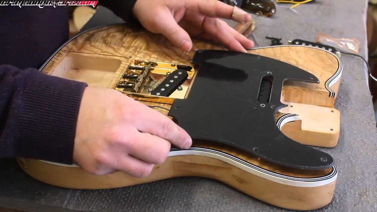 Taking a cheap kit guitar and making it great 14 - Customising the scratchplate