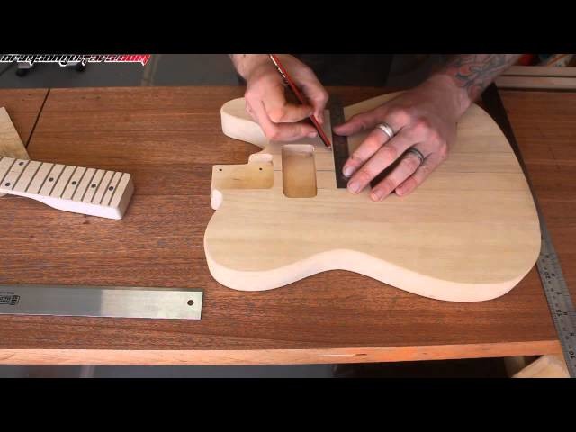 Taking a cheap kit guitar and making it great 2 - A new top
