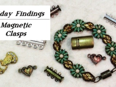 Using Magnetic Clasps in Your Jewelry-Friday Findings