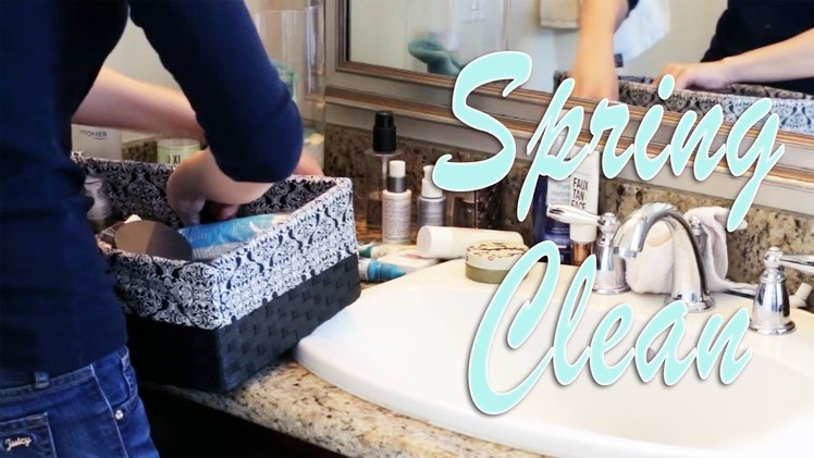 BATHROOM TOUR | Spring Cleaning