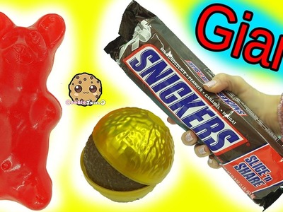 Biggest Candy Bars Ever! Giant Candy , Big Gummy Bear, Worm Plushies, Chocolate Food Haul Video
