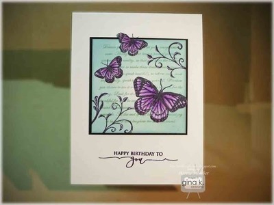 Cool Flutterings Card