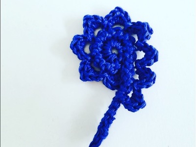 Crochet Pattern - Rosemary crochet flower - Romanian point lace