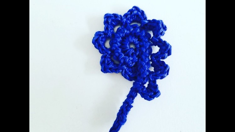 Crochet Pattern - Rosemary crochet flower - Romanian point lace