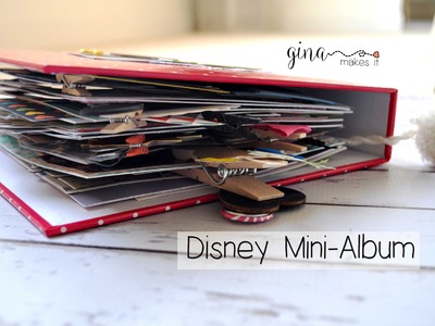 Disney Mini-Album Page Through