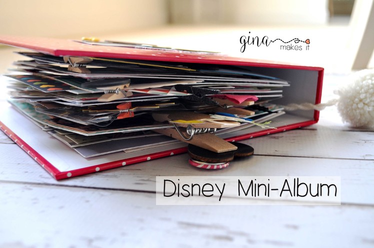 Disney Mini-Album Page Through