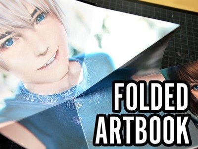 【DIY: Folded Artbook Tutorial】