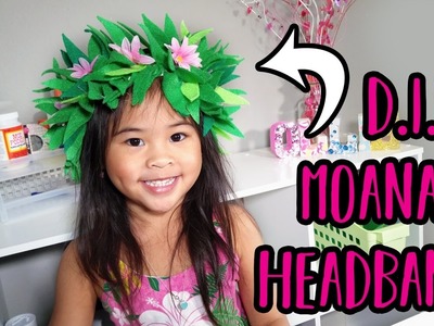 DIY Moana Headband | Flower Headband Craft