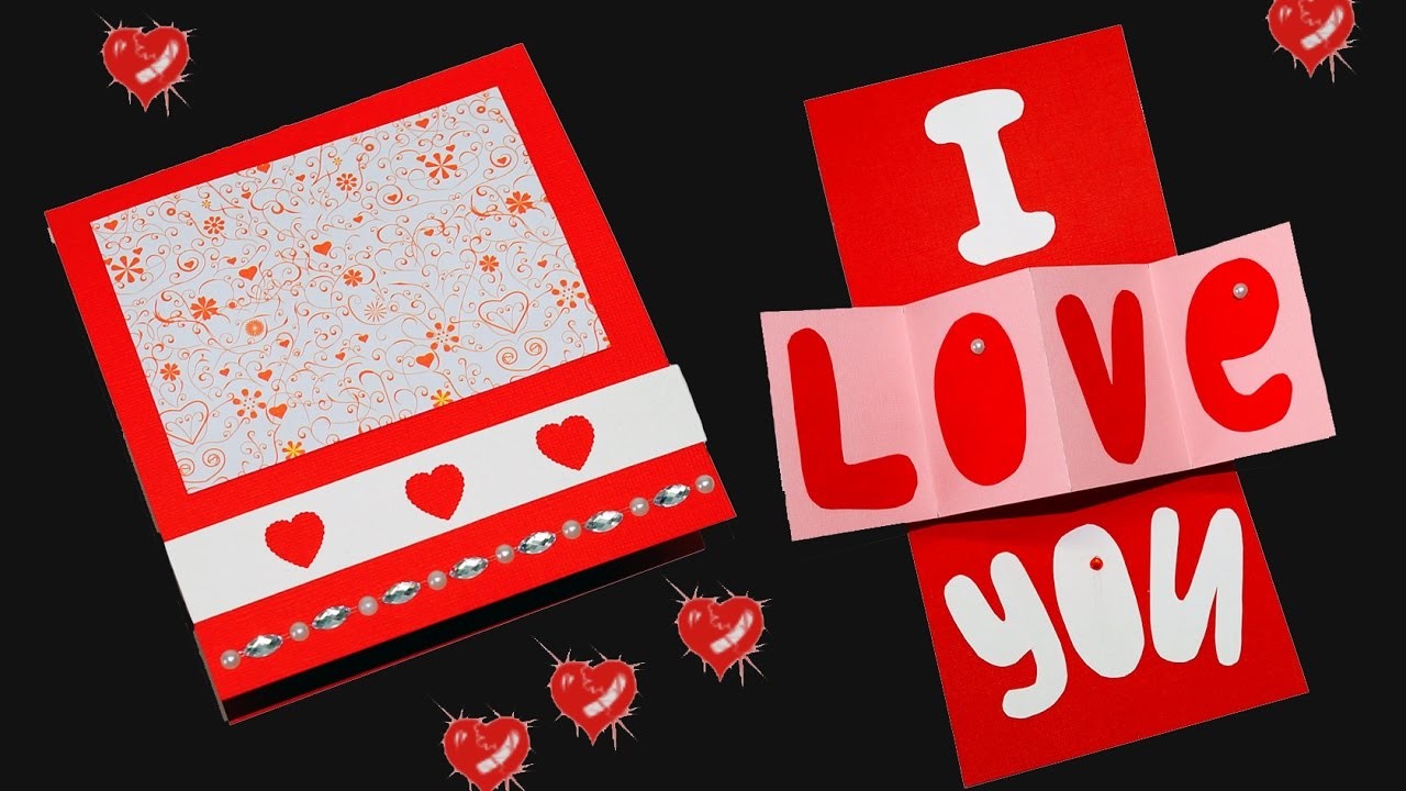 Do If Yourself Greeting Cards How To Make Twist And Pop Up Card Diy Love Card Julia Diy