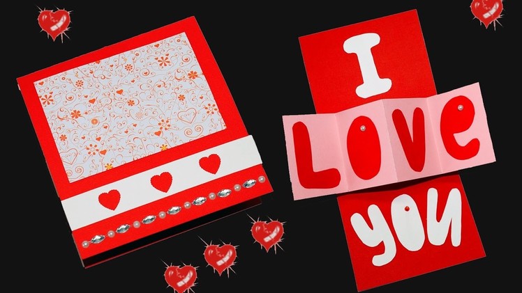 Do if yourself greeting cards - How to make Twist and Pop up Card. diy Love card.Julia DIY